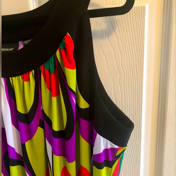 Avenue Multicolored Sundress sz 18/20 - Picture 5 of 6